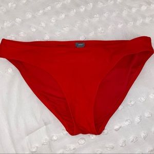 Aerie Red Bikini Bottom